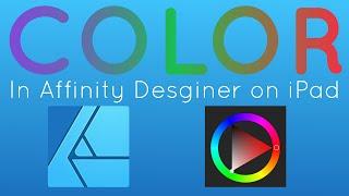 Using Color in Affinity Designer on iPad