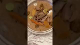 Incredible Senegalese dish/Family community love:Jollof rice & fish #shorts #food #love #travel