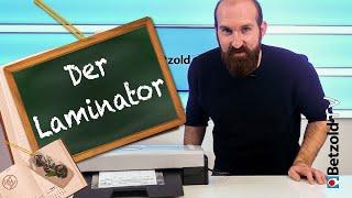 Mit dem Laminator, Lesezeichen laminieren | Betzold TV