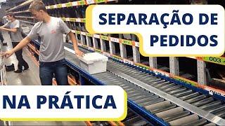 SEPARAÇÃO DE PEDIDOS na prática | LOGÍSTICA | Picking na prática