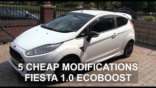 5 Cheap Modifications Fiesta 1.0 Ecoboost