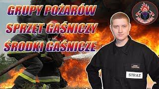 Grupy pożarów, środki gaśnicze i sprzęt gaśniczy | FireShay #1