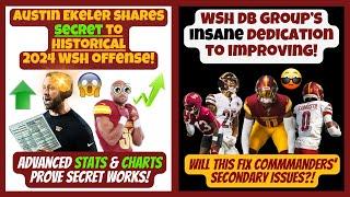 Austin Ekeler Reveals SECRET to HISTORICAL WSH Offense! | WSH DBs INSANE Dedication To Improving!