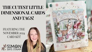 The Cutest Little Dimensional Cards and Tags!