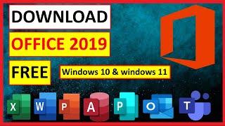 how to download microsoft office 2019 for free windows 11 | download ms office free