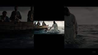 Peter Walks On Water To Meet Jesus #aianimation #ai #biblestories #bibleanimation #christianity