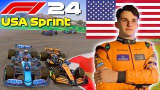 F1 24 - Let's Make Piastri World Champion: USA Sprint