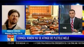 Remus Cernea, nemultumit de noua conduita din Parlament: Nimeni nu se atinge de pletele mele