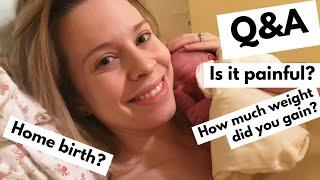 Q & A Pregnancy, Birth, Postpartum