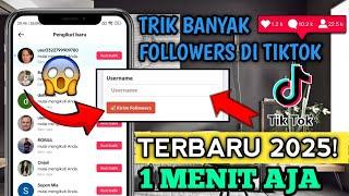 2000 Followers Sekali Klik || CARA MENAMBAH FOLLOWERS TIKTOK TERBARU 2025!!