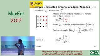 MaxEnt 2017 - Robert K. Niven - Maximum Entropy Analysis of Flow Networks