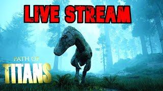 Krawll Unchained Live Stream -Path of Titans - Alioramus