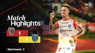 Match Highlights | NorthEast United FC 1-1 Kerala Blasters FC | MW 3 | ISL 2024-25