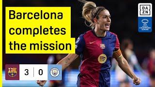 HIGHLIGHTS | FC Barcelona vs. Manchester City -- UEFA Women's Champions League 2024-25