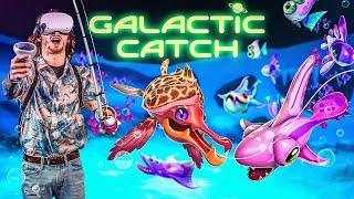 Galactic Catch Creator Gameplay Trailer | VR Fishing | Out Now On Meta Quest