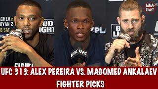 UFC 313: Alex Pereira vs. Magomed Ankalaev Fighter Picks