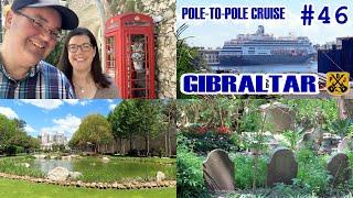 Gibraltar - Trafalgar Cemetery, Botanic Gardens, Shopping, Morrisons Cafe - HAL Pole-To-Pole Cruise