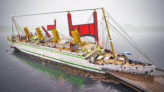 HMHS Britannic Crashes | Teardown