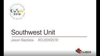 Southwest Unit Presentation