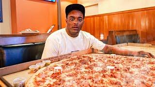 We Ate The Worlds Biggest Pizza But I Chose The Wrong Homies