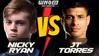 How Nicky Ryan SUBMITTED JT Torres on WNO 23 (BJJ Breakdown & Analysis)