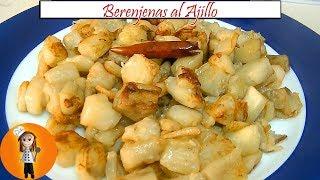 Berenjenas al ajillo | Receta de Cocina en Familia