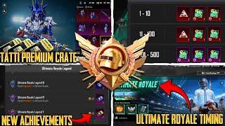 URGENT UPDATE | BGMI SCAM PREMIUM CRATE OPENING | EVERYTHING ABOUT ULTIMATE ROYAL, POINTING & RANKS