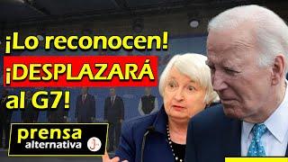 Bloomberg y el FMI ponen fecha: Bloque BRICS superará al G7 en solo...!