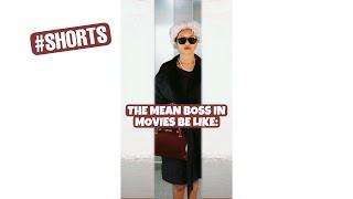 The “Mean Boss” character in movies be like: #shorts #moviescenes #comedy