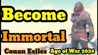 With this build, you will never lose a fight again!! in Conan Exiles Age of War 2024