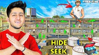 Playing Crazy Hide and Seek In Factory  Funding Noob Chimkandi In Garena Free Fire