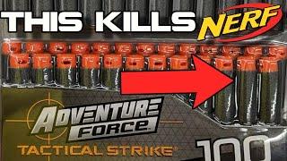 NERF IS IN TROUBLE! Adventure Force Short Darts REVEALED!