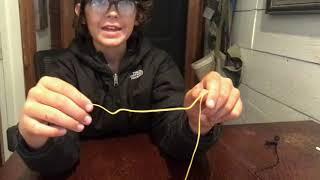 How To Tie A Uni Knot -  Fishing Knots!!