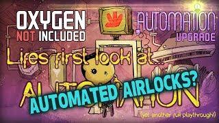 Oxygen Not Included - Automatic Airlock (Automation Upgrade)