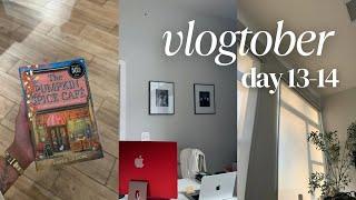 VLOGTOBER | girl dinner ️, being real abt singleness, reading date & etc | Faceovermatter