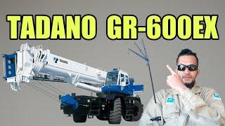 TADANO GR-600EX INFORMATION | ROUGH TERRAIN CRANE | brybryTV