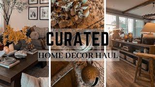 CURATED HOME DECOR HAUL || FALL & EVERYDAY ITEMS || 2024