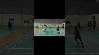 "Awesome finish points"-Doubles Badminton.