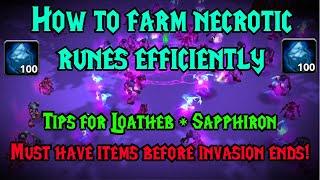 WOW Classic - How to farm necrotic runes efficiently & tips for Naxxramas!