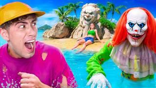 WE VISIT THE ISLAND OF THE CLOWN