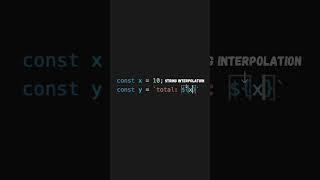 string interpolation #javascript #coding