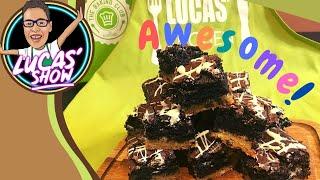 Bakedin Chocolate Brookies - Kids Brookies - Lucas' Kitchen - Bakedin Baking Subscription