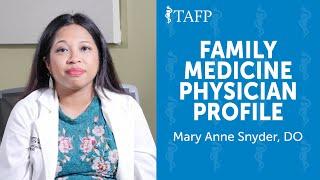 Mary Anne Snyder, DO | Family Medicine Physician Profile