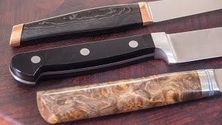 Три ножа которые должны быть на каждой кухне. Секреты острого ножа.