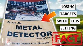 Be Careful With This Setting On Your Metal Detector - You Could Be Missing Valuable Treasure