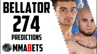 ГРЕЙСИ СТОРЛИ, КОРЕШКОВ РЕНКАУНТРИ, КАРАХАНЯН ПИККОЛОТТИ | ПРОГНОЗ НА BELLATOR 274 | MMABETS