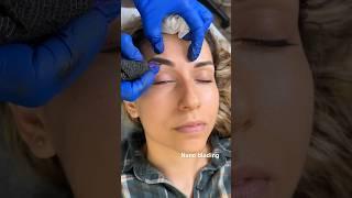 Nano blading #nanoblading #eyebrowshaping #microblading #nanobrows