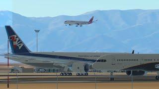 Plane Spotting in a beautiful covered airport with Terrain | Santiago International Airport | IFS