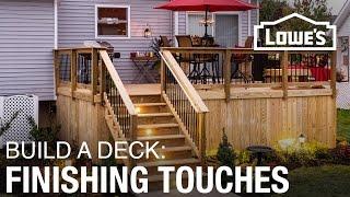 How To Build a Deck | Finishing Touches (5 of 5)