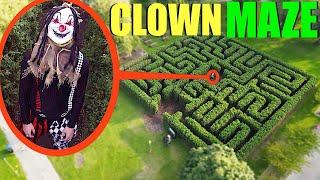 when you see this killer clown inside of Clown Maze, get out and RUN FAST! (Don't get LOST in Maze)